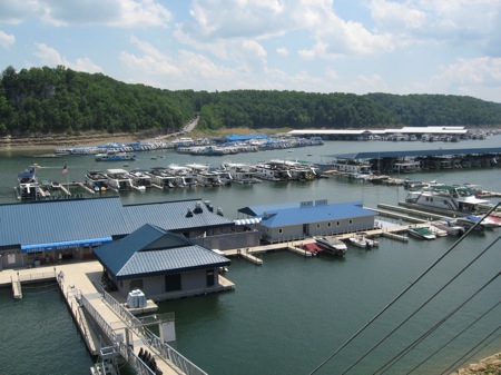 Jamestown Marina on Lake Cumberland