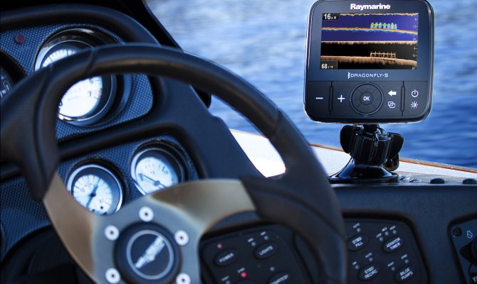 Raymarine Dragonfly with CHIRP technology