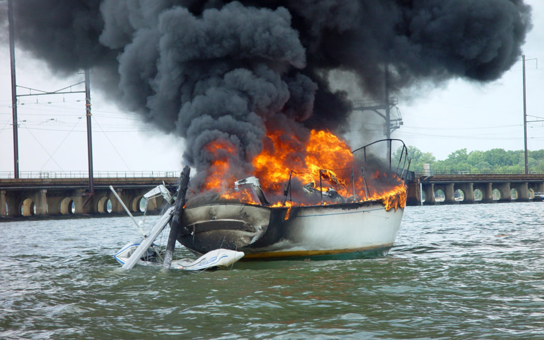 Research Reveals How Boat Fires Happen