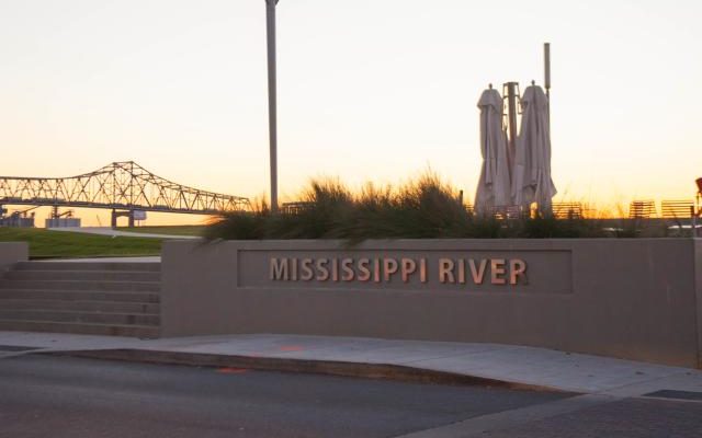 Mississippi Riverfornt in Baton Rogue