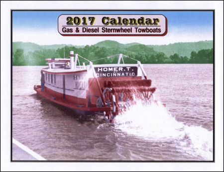 Sternwheel Towboat calendar