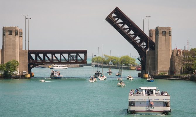Chicago's Outer Drive Bridge