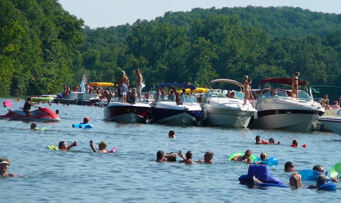 Party Cove in Lake of the Ozarks