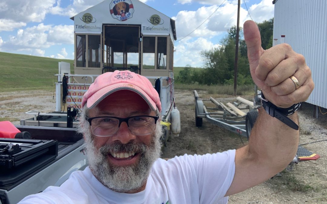 Homemade Raft Makes 1,700 Mile Mississippi Trip