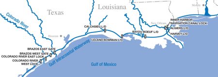 Gulf Intracoastal Waterways West Navigation Notes – Quimby's Cruising Guide