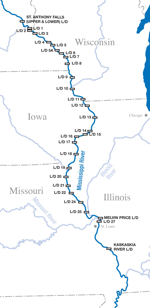 Upper Mississippi River Navigation Notes – Quimby's Cruising Guide